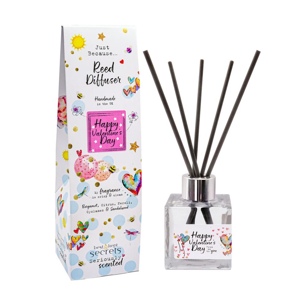 Best Kept Secrets Happy Valentines Day Sparkly Reed Diffuser - 100ml £13.49